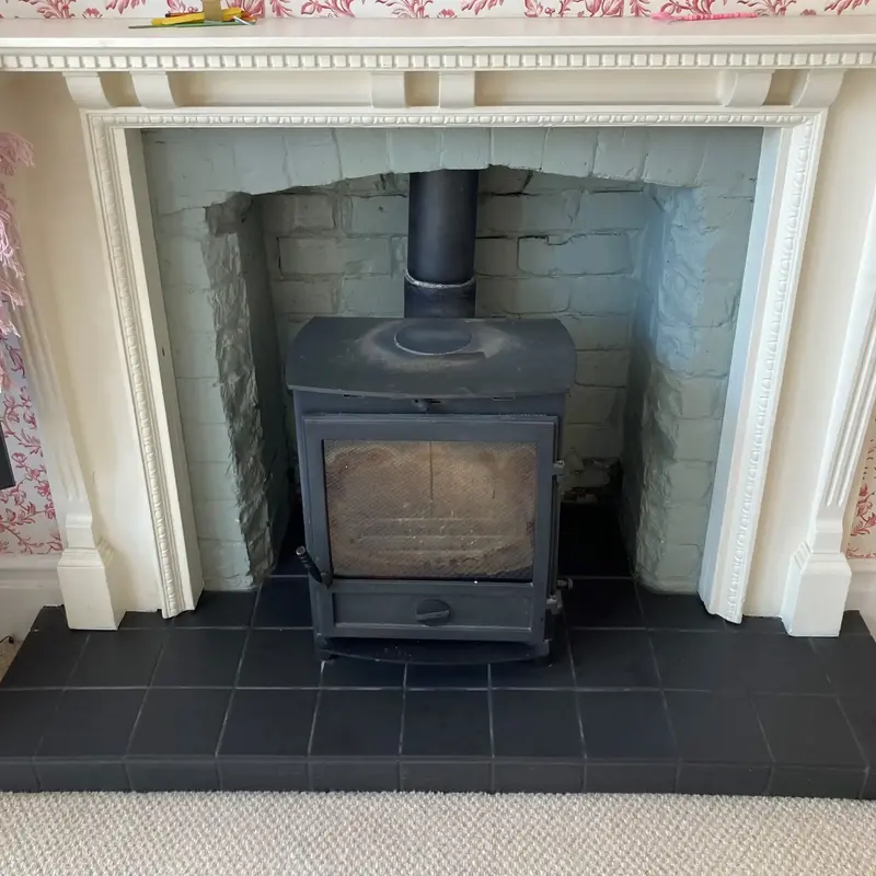 image of log burner